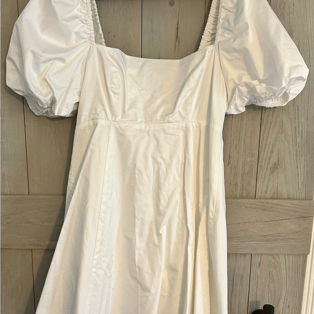 Hill House White Mini Matilda Dress-NWOT